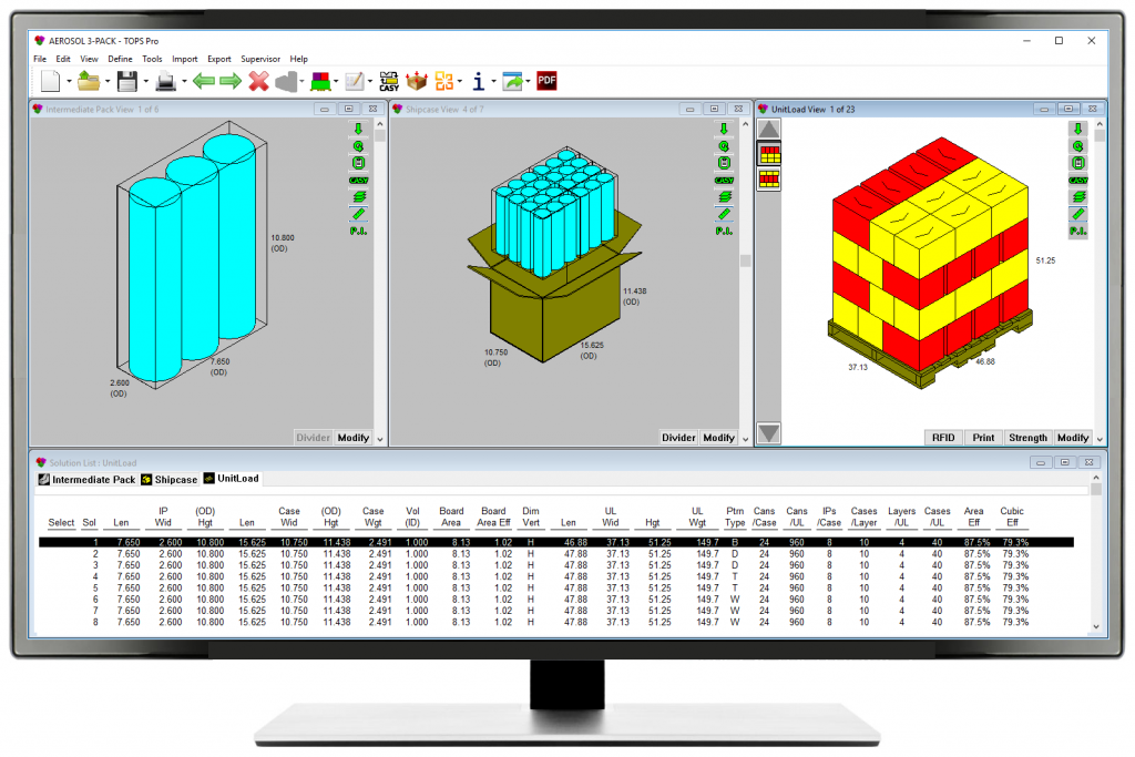 TOPS & MaxLoad Pallet Layout, Truck & Container Loading Software