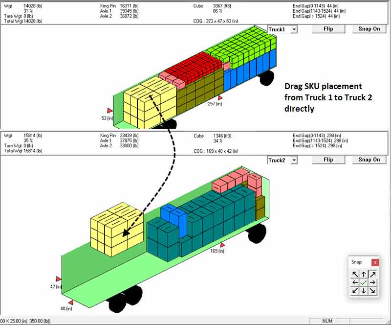 MaxLoad truck & container loading and vanning software cuts freight